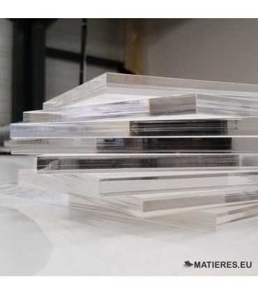 Plexiglass sur mesure Transparent ep 6 mm au Meilleur Prix !