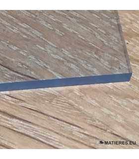 Plaque de PMMA Fluo Bleu