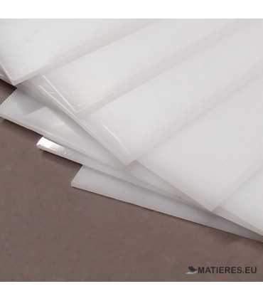 Plaque POM C Naturel (Blanc) 3mm